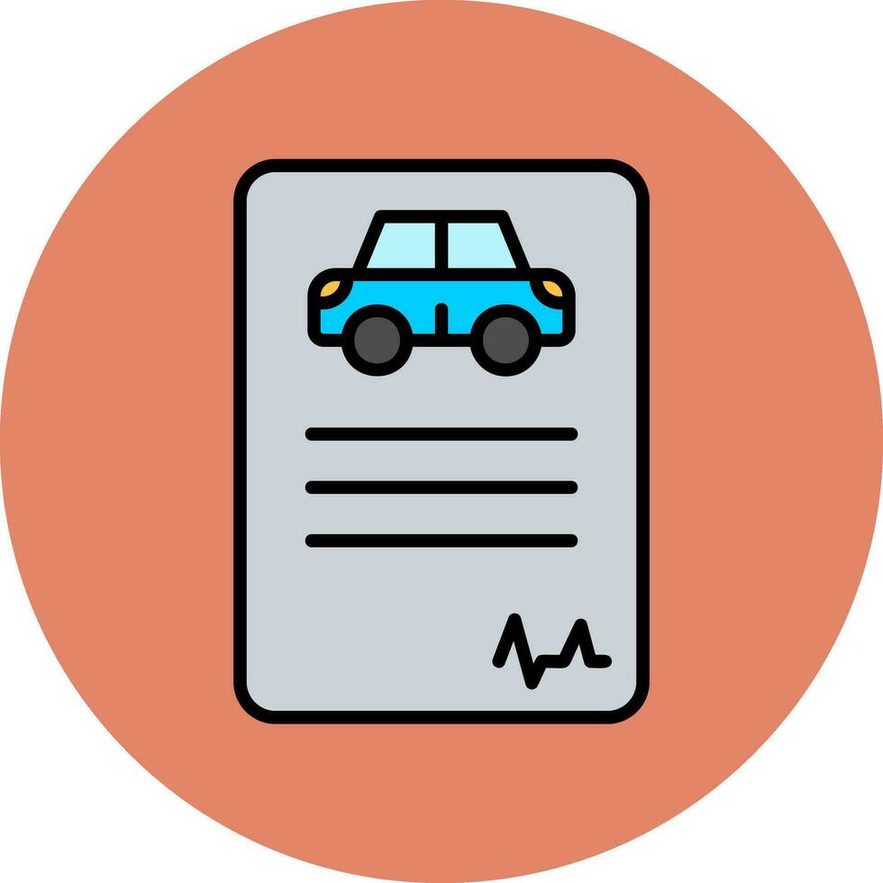 rijbewijs vector pictogram