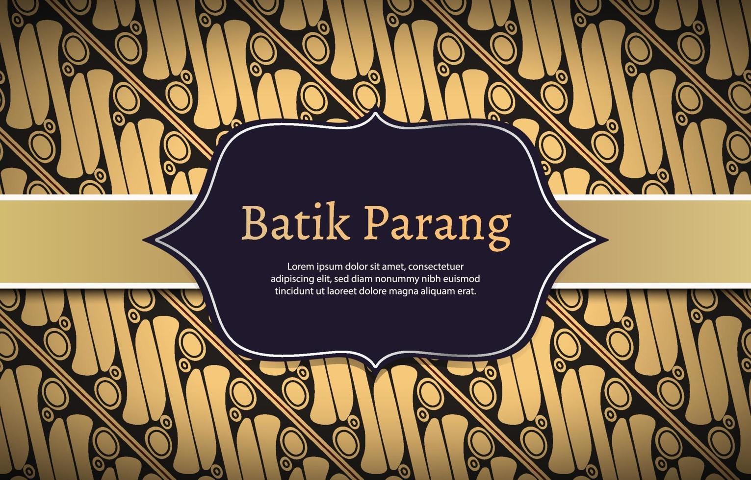 batik parang achtergrond vector