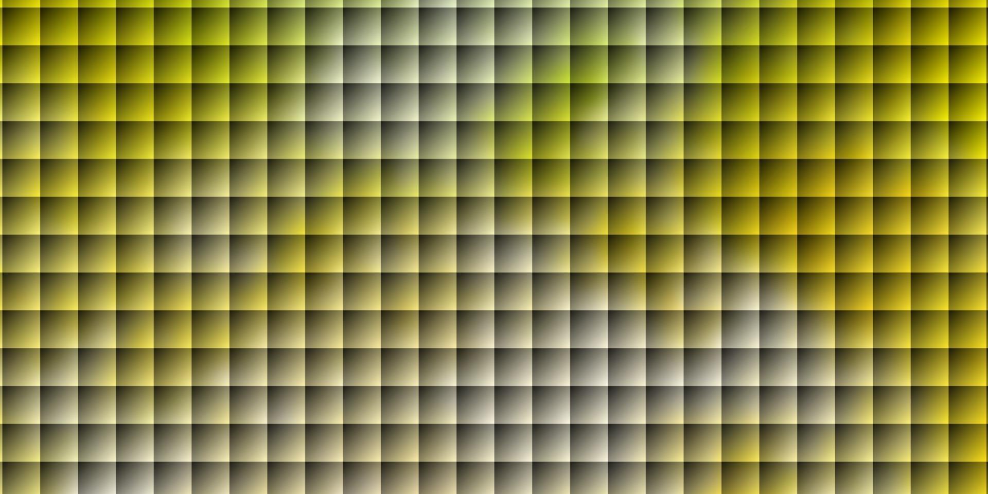 lichtgroen, geel vectorpatroon in vierkante stijl. vector