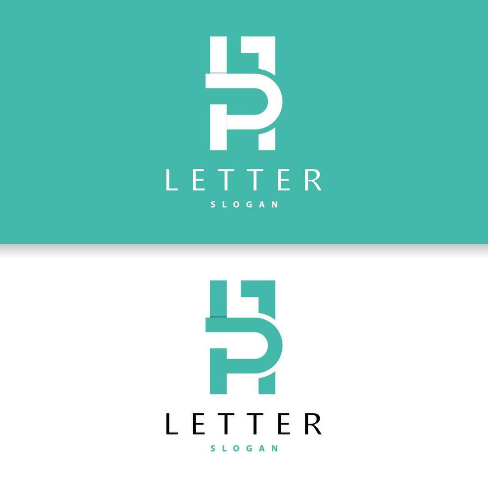 minimalistische hs brief logo, sh logo modern en luxe icoon vector sjabloon element