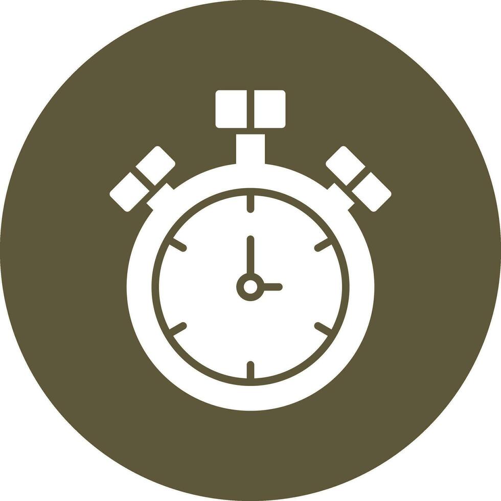 stopwatch vector pictogram