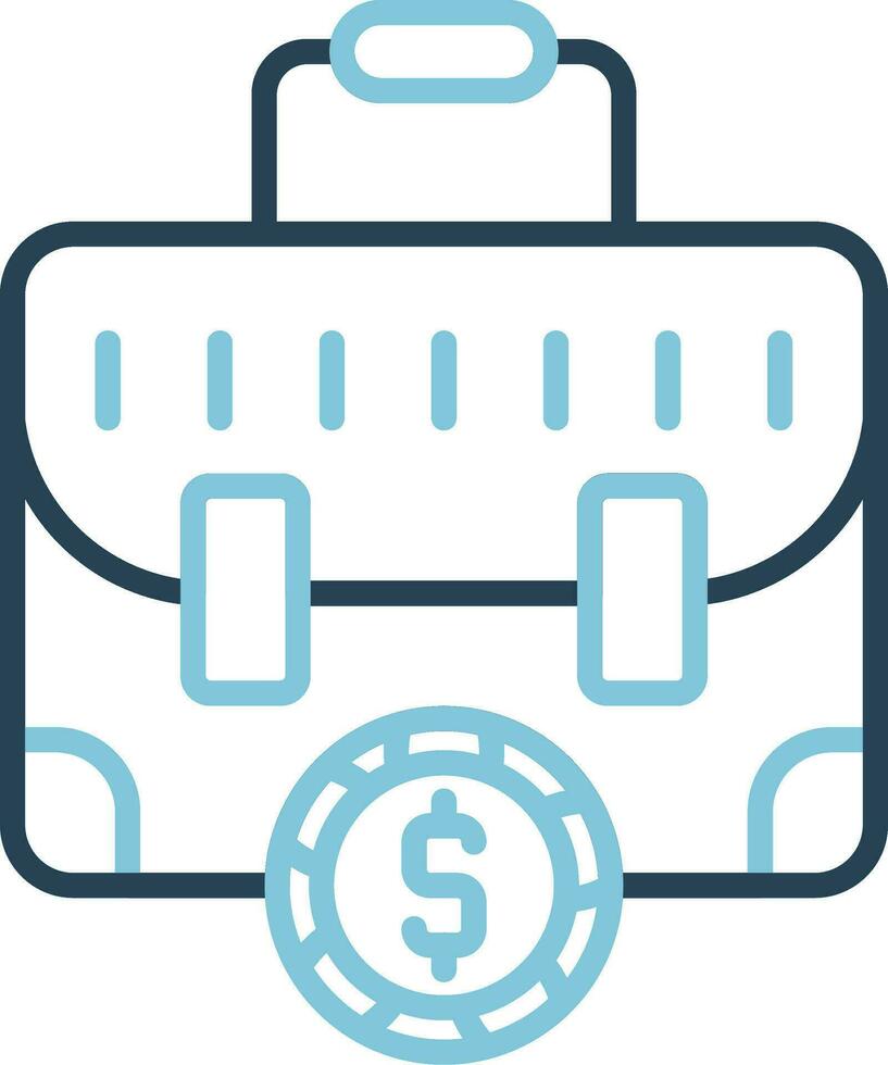 portefeuille vector pictogram