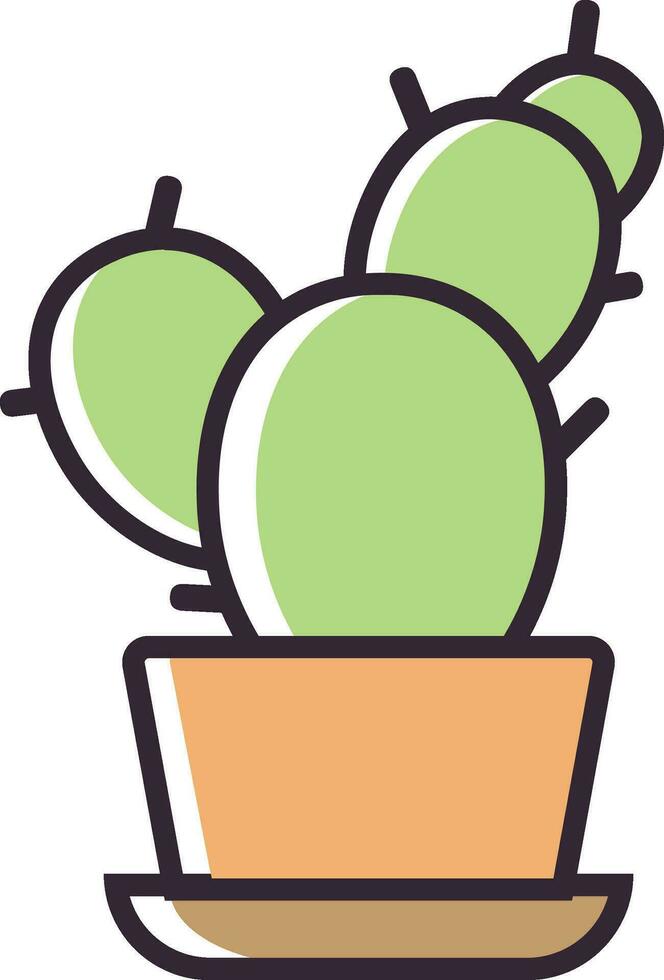 cactus icoon ontwerp vector