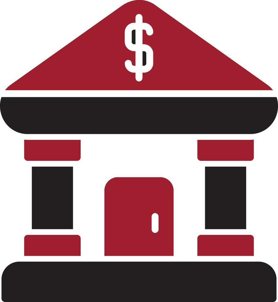 bank vector pictogram