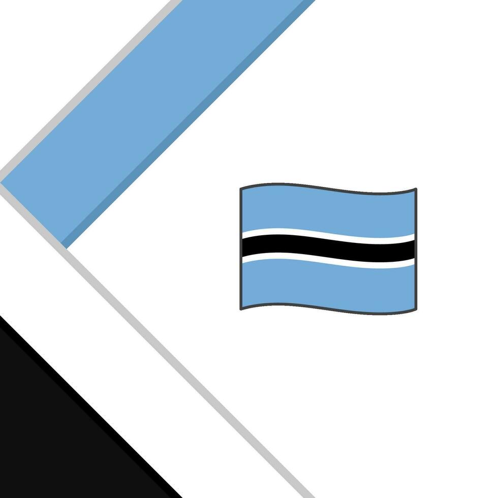 botswana vlag abstract achtergrond ontwerp sjabloon. botswana onafhankelijkheid dag banier sociaal media na. botswana illustratie vector