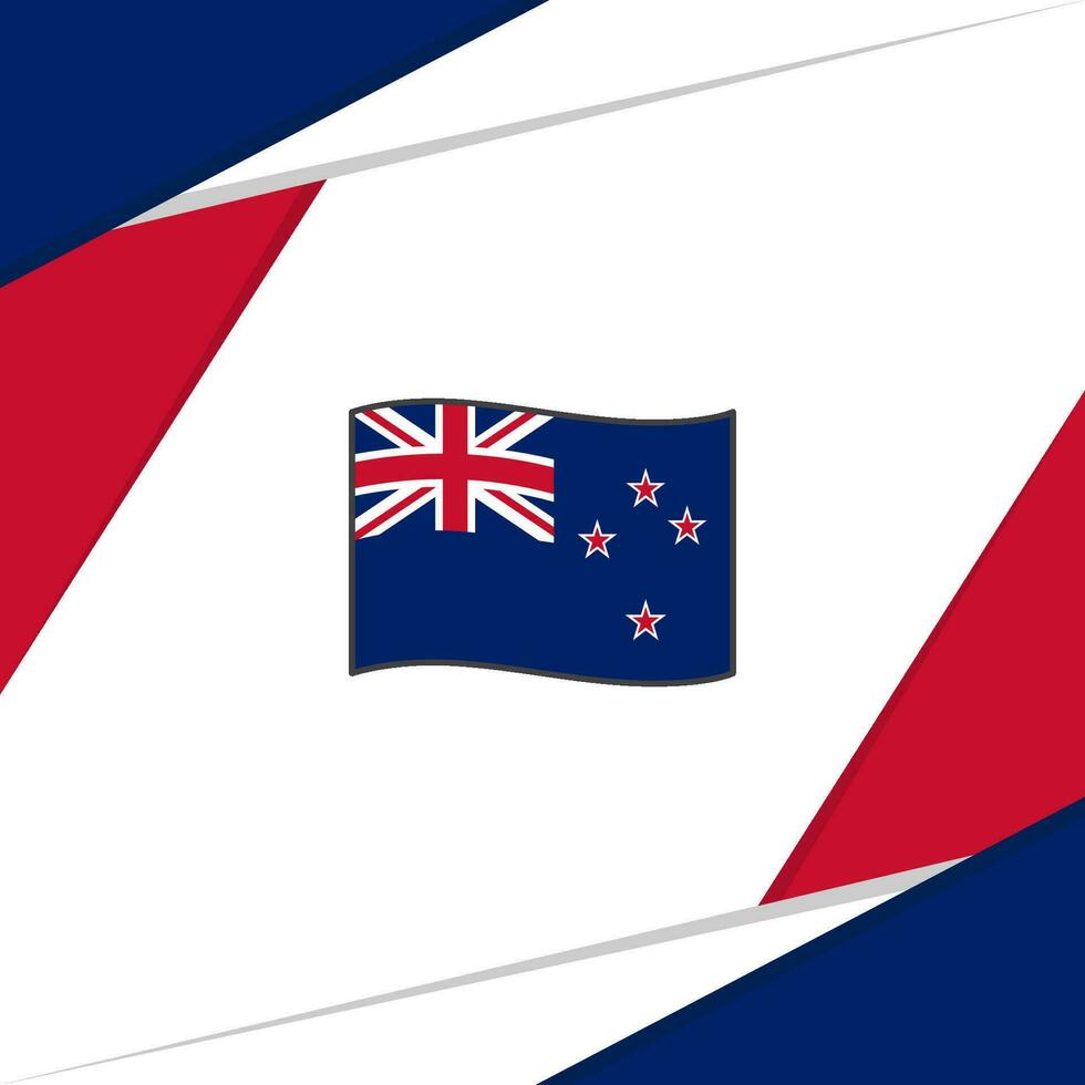 nieuw Zeeland vlag abstract achtergrond ontwerp sjabloon. nieuw Zeeland onafhankelijkheid dag banier sociaal media na. nieuw Zeeland vector