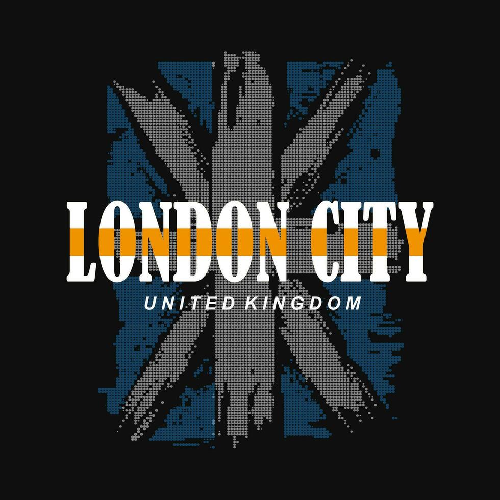 Londen stad typografie vector t overhemd ontwerp