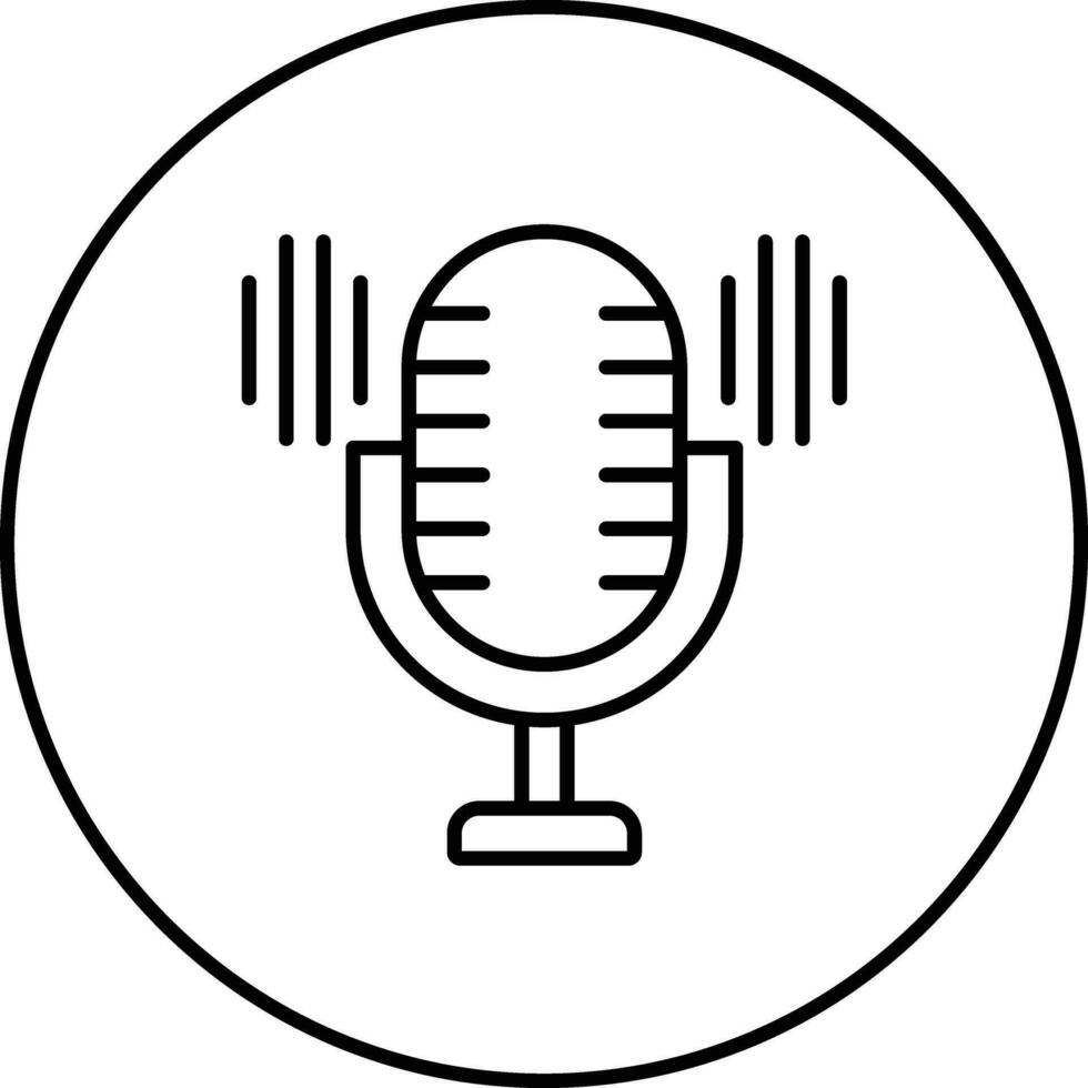 podcast vector icoon