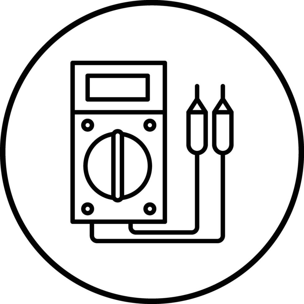 multimeter vector pictogram