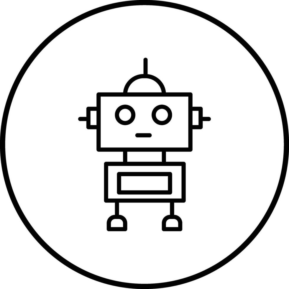 robot vector pictogram