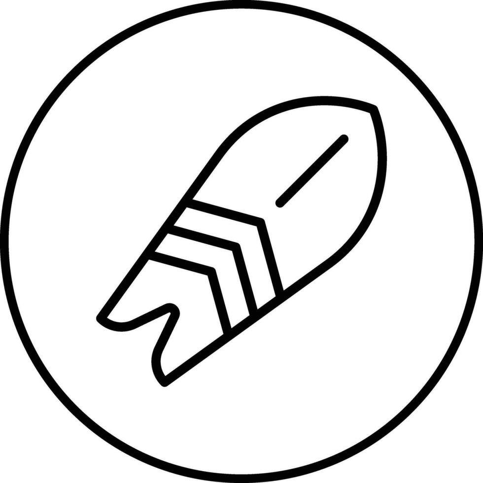 surfplank vector pictogram