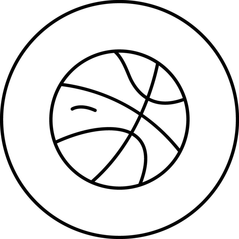 basketbal vector pictogram