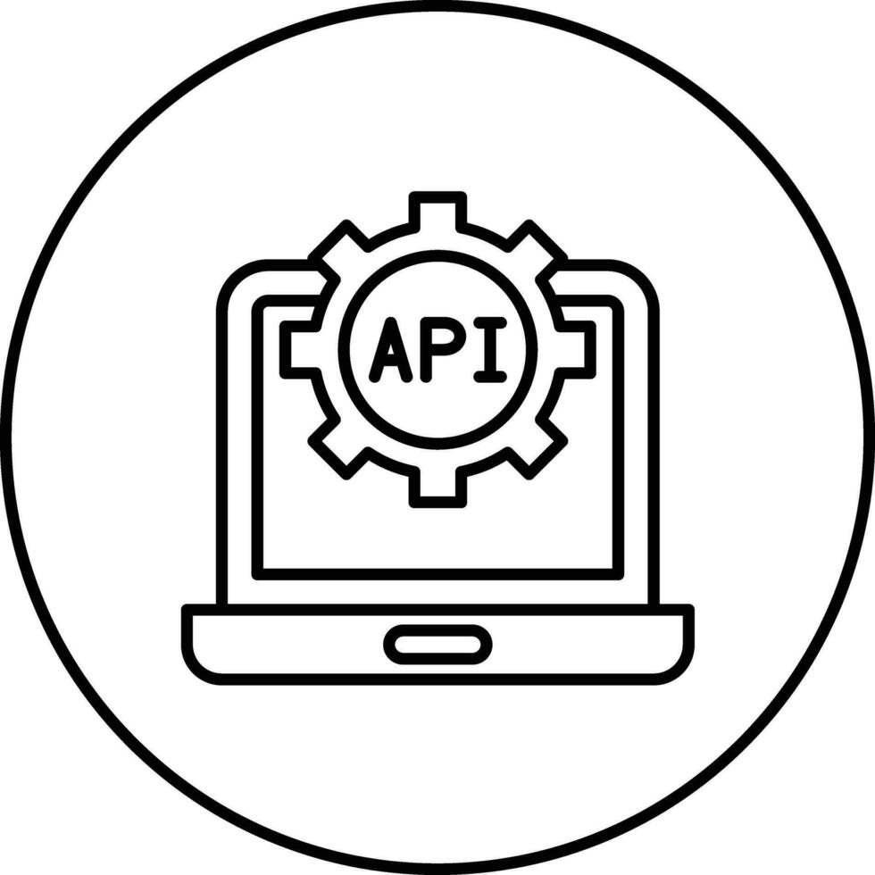 api vector pictogram