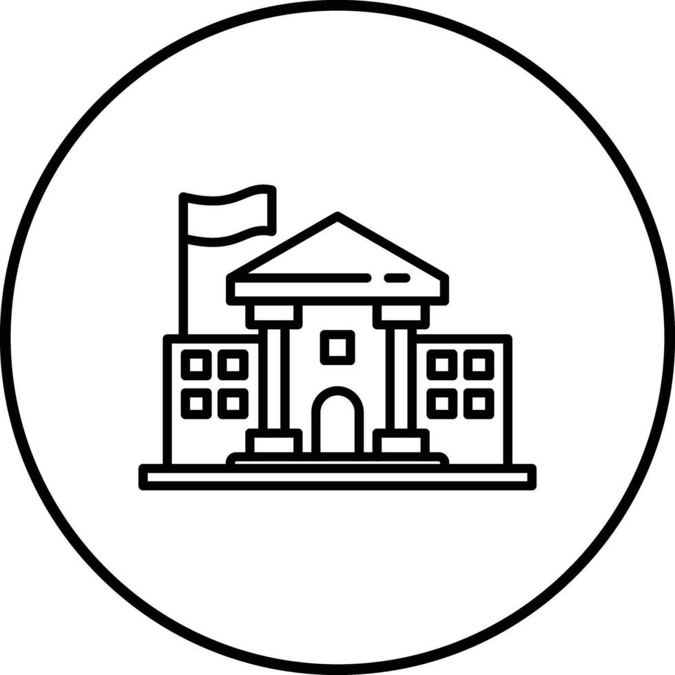 wit huis vector icoon