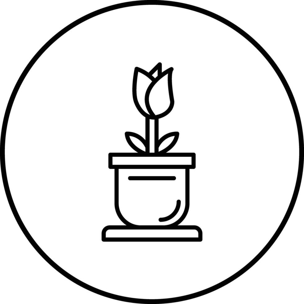 tulp vector icoon