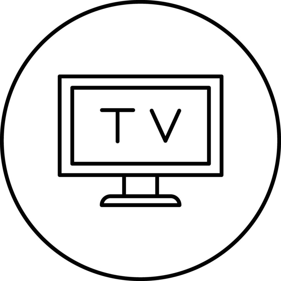 televisie vector pictogram