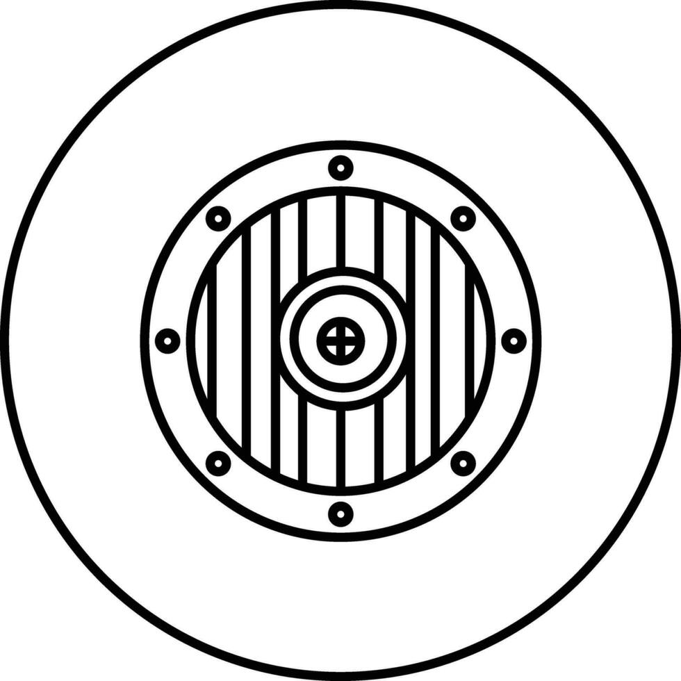 oud schild vector icoon