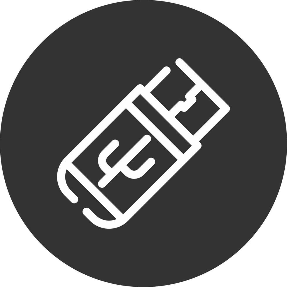 USB rit creatief icoon ontwerp vector