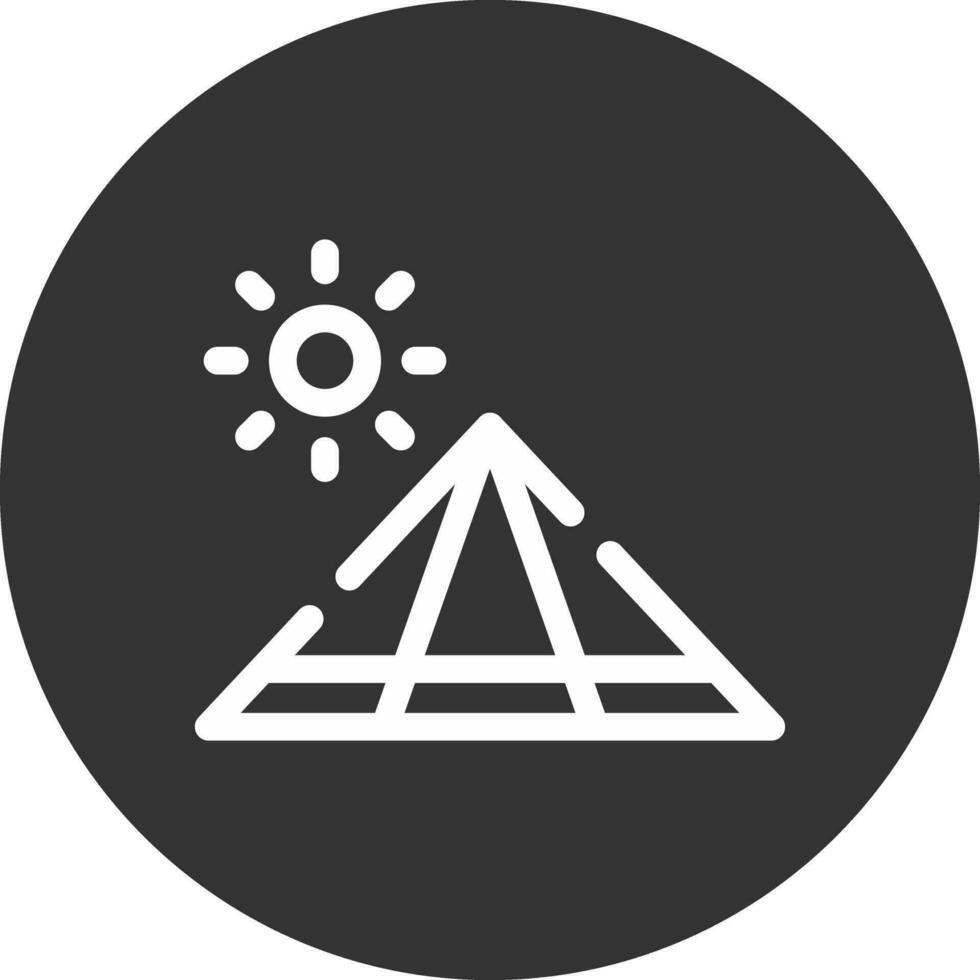 piramide creatief icoon ontwerp vector
