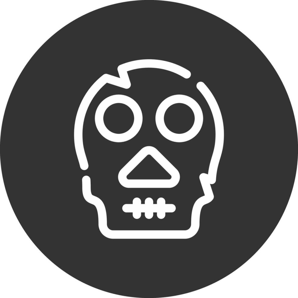 schedel creatief icoon ontwerp vector