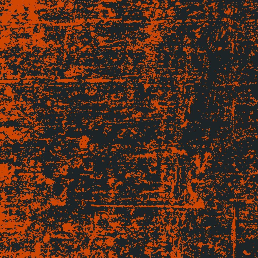 zwarte en oranje achtergrond met grunge texture.vintage halloween vector