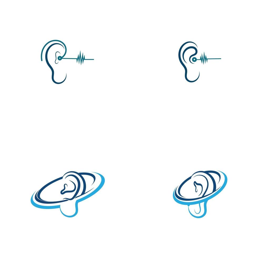oor logo en symbolen vector app pictogrammen