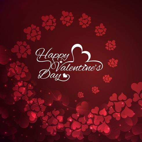 Moderne Happy Valentine&#39;s dag achtergrond vector