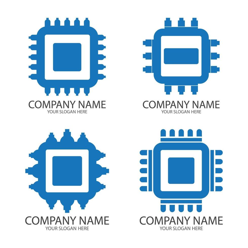 cpu eenvoudige vector pictogram illustratie symbool sjabloon