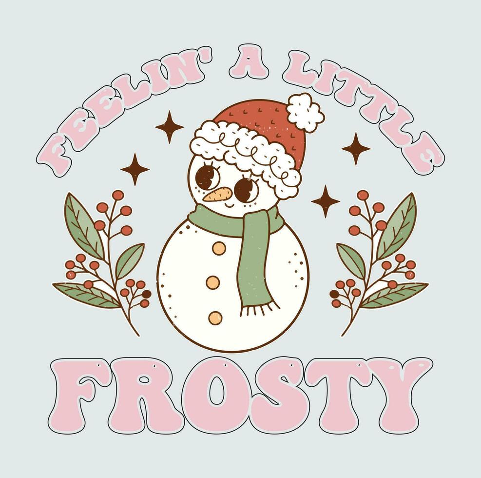 grappig Kerstmis t overhemd ontwerp het dossier vector
