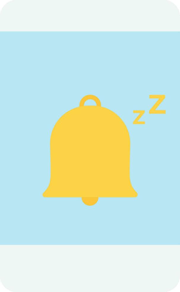 snooze alarm kennisgeving vector