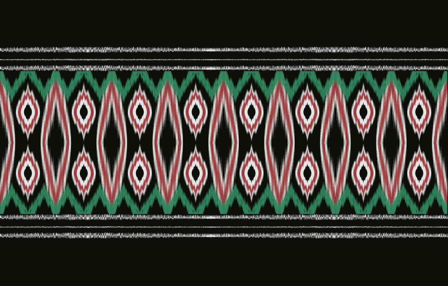 etnisch abstract ikat kunst. aztec ornament afdrukken. meetkundig etnisch patroon naadloos kleur oosters. ontwerp voor achtergrond ,gordijn, tapijt, behang, kleding, inpakken, batik, vector illustratie.