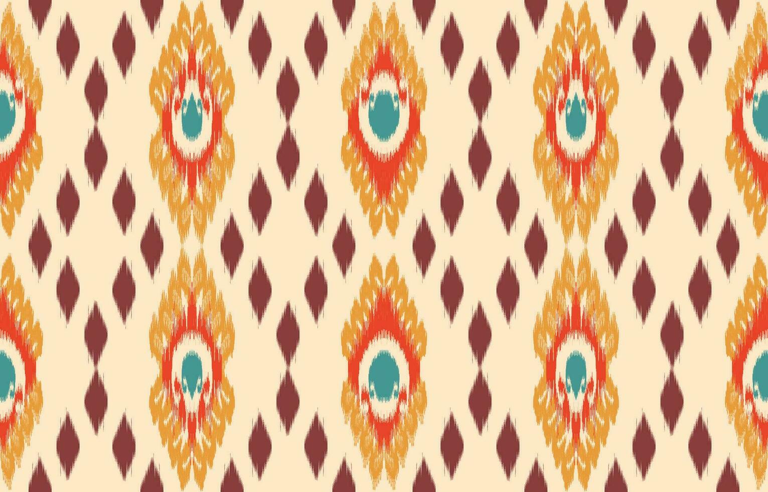 etnisch abstract ikat kunst. aztec ornament afdrukken. meetkundig etnisch patroon naadloos kleur oosters. ontwerp voor achtergrond ,gordijn, tapijt, behang, kleding, inpakken, batik, vector illustratie.