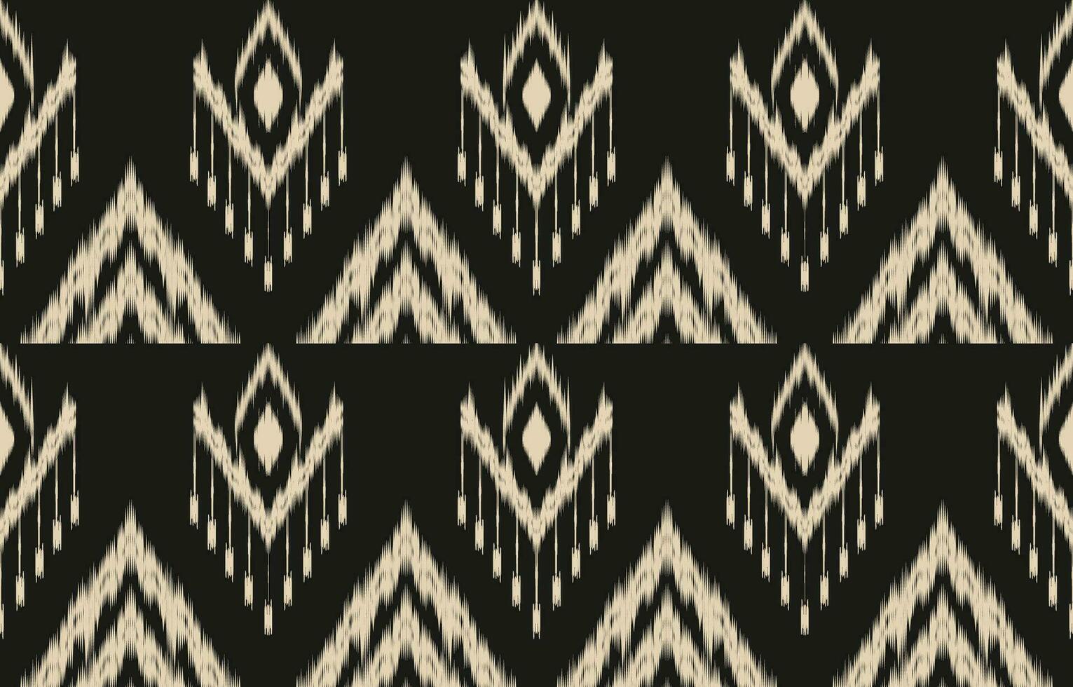 etnisch abstract ikat kunst. aztec ornament afdrukken. meetkundig etnisch patroon naadloos kleur oosters. ontwerp voor achtergrond ,gordijn, tapijt, behang, kleding, inpakken, batik, vector illustratie.