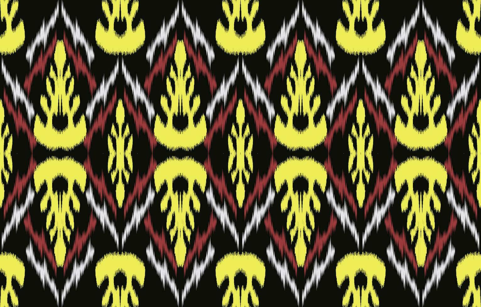 etnisch abstract ikat kunst. aztec ornament afdrukken. meetkundig etnisch patroon naadloos kleur oosters. ontwerp voor achtergrond ,gordijn, tapijt, behang, kleding, inpakken, batik, vector illustratie.