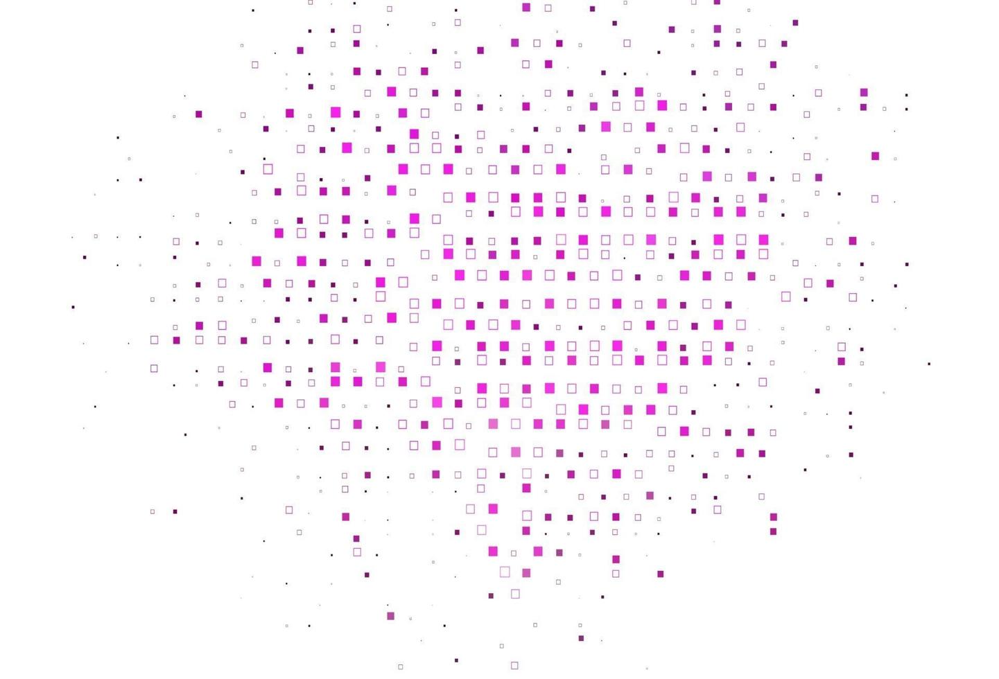 lichtroze vectorpatroon met kristallen, rechthoeken. vector