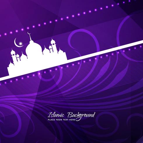 Abstracte Eid Mubarak-achtergrond vector