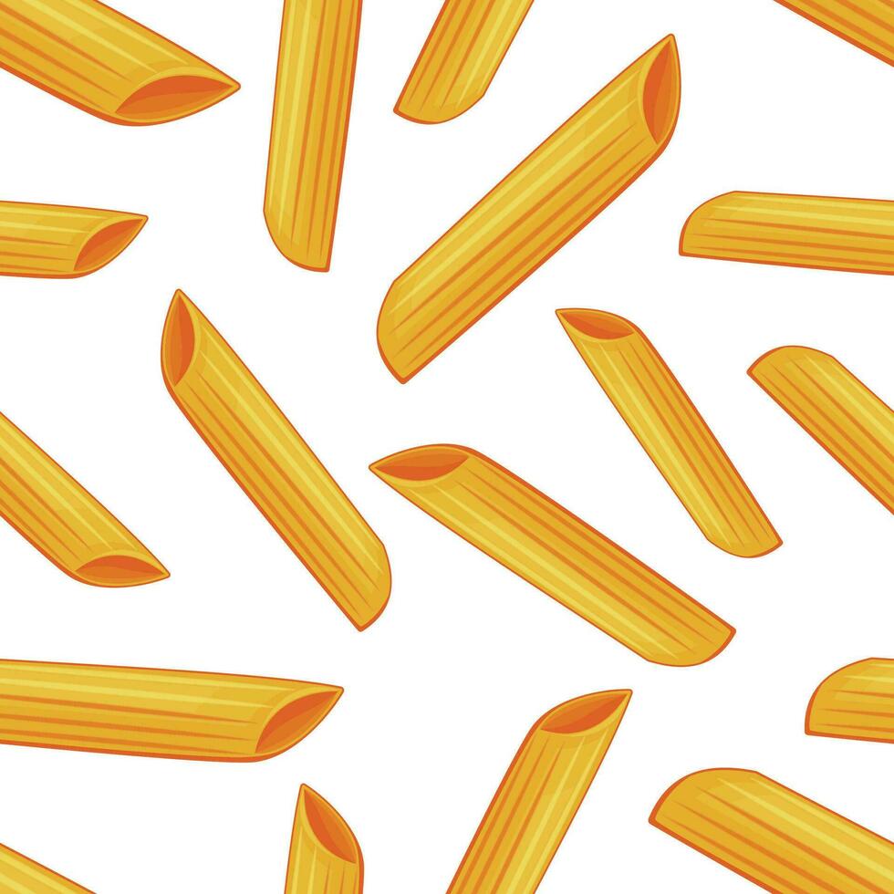 naadloos patroon met verschillend types van pasta. naadloos patroon met pasta. voedsel patroon. pasta achtergrond. voedsel achtergrond. keuken levendig ontwerp. kleurrijk vector illustratie