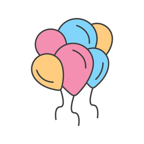 vector baloons pictogram