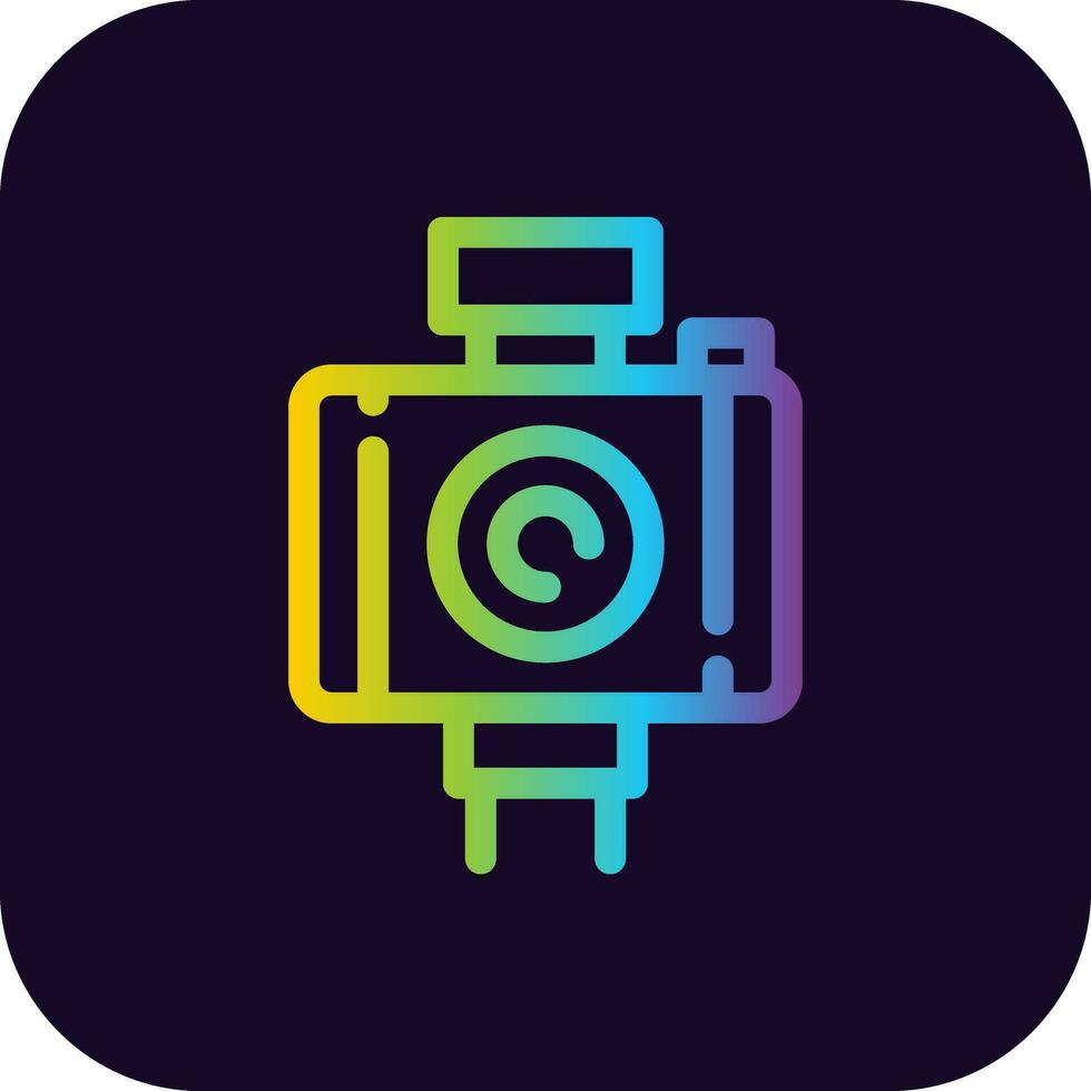 camera creatief icoon ontwerp vector