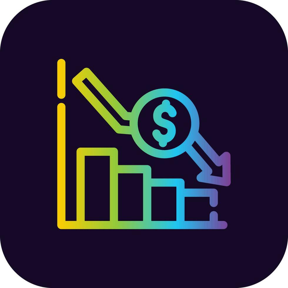 bar diagram creatief icoon ontwerp vector