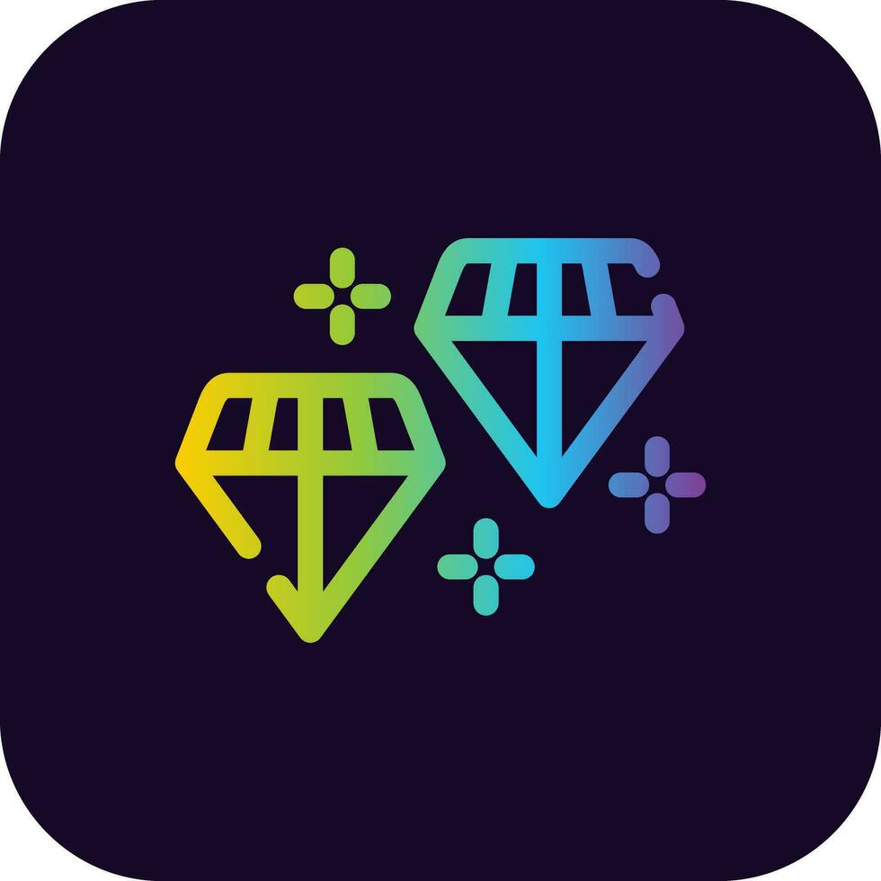 diamanten creatief icoon ontwerp vector