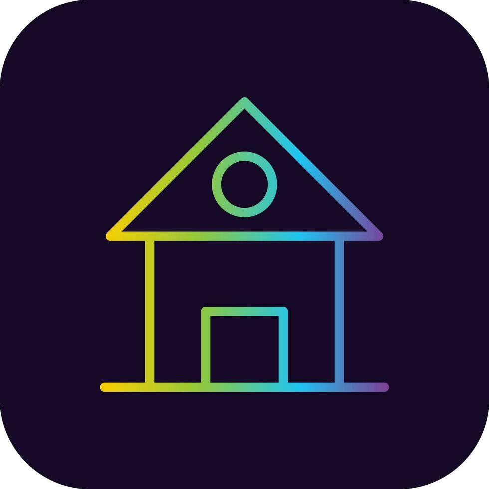 huis creatief icoon ontwerp vector