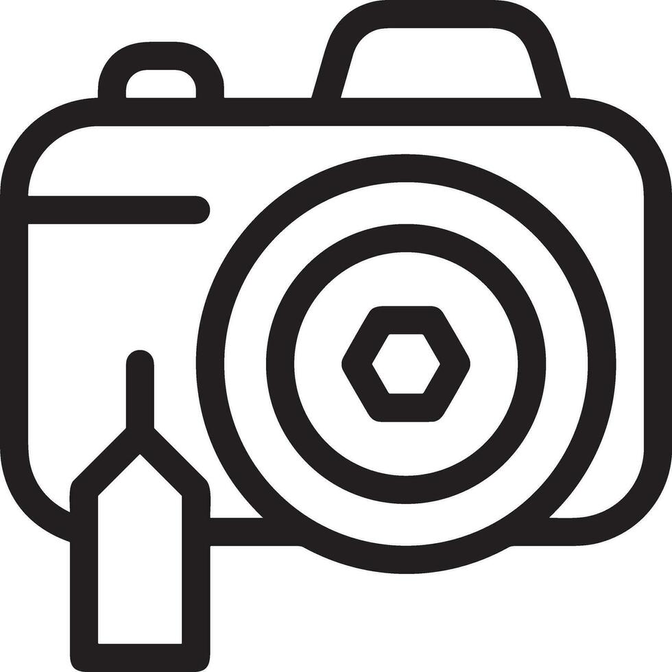 camera fotografie icoon symbool beeld vector. illustratie van multimedia fotografisch lens grapich ontwerp afbeeldingen vector