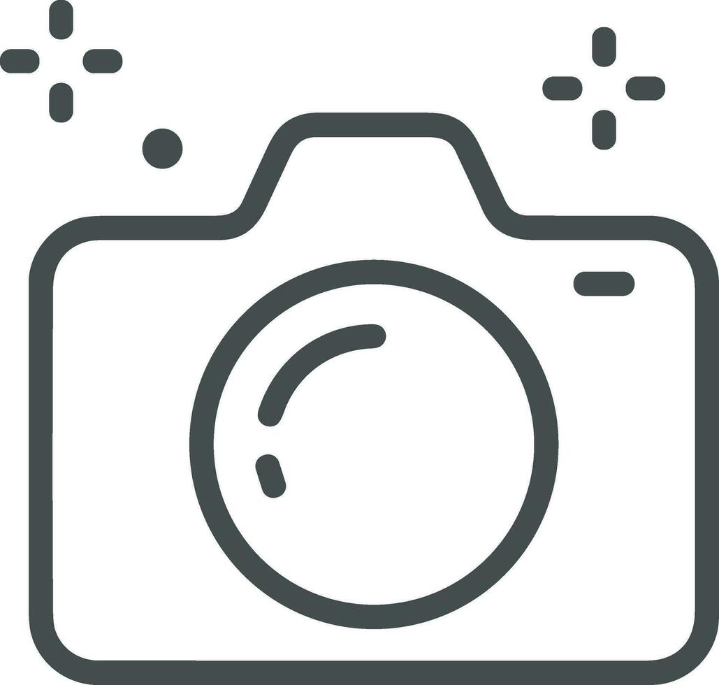 camera fotografie icoon symbool beeld vector. illustratie van multimedia fotografisch lens grapich ontwerp afbeeldingen vector