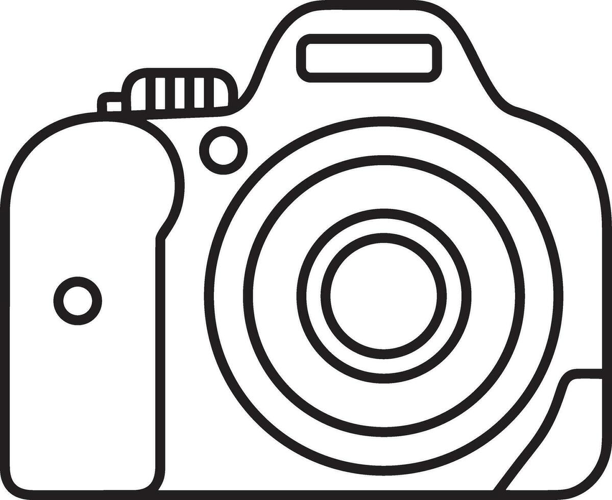 camera fotografie icoon symbool beeld vector. illustratie van multimedia fotografisch lens grapich ontwerp afbeeldingen vector