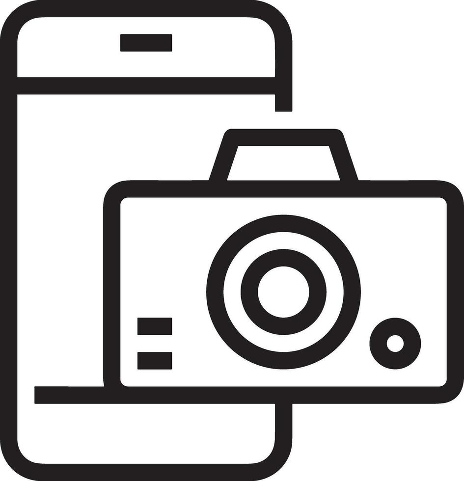 camera fotografie icoon symbool vector afbeelding. illustratie van multimedia fotografisch lens grafisch ontwerp beeld