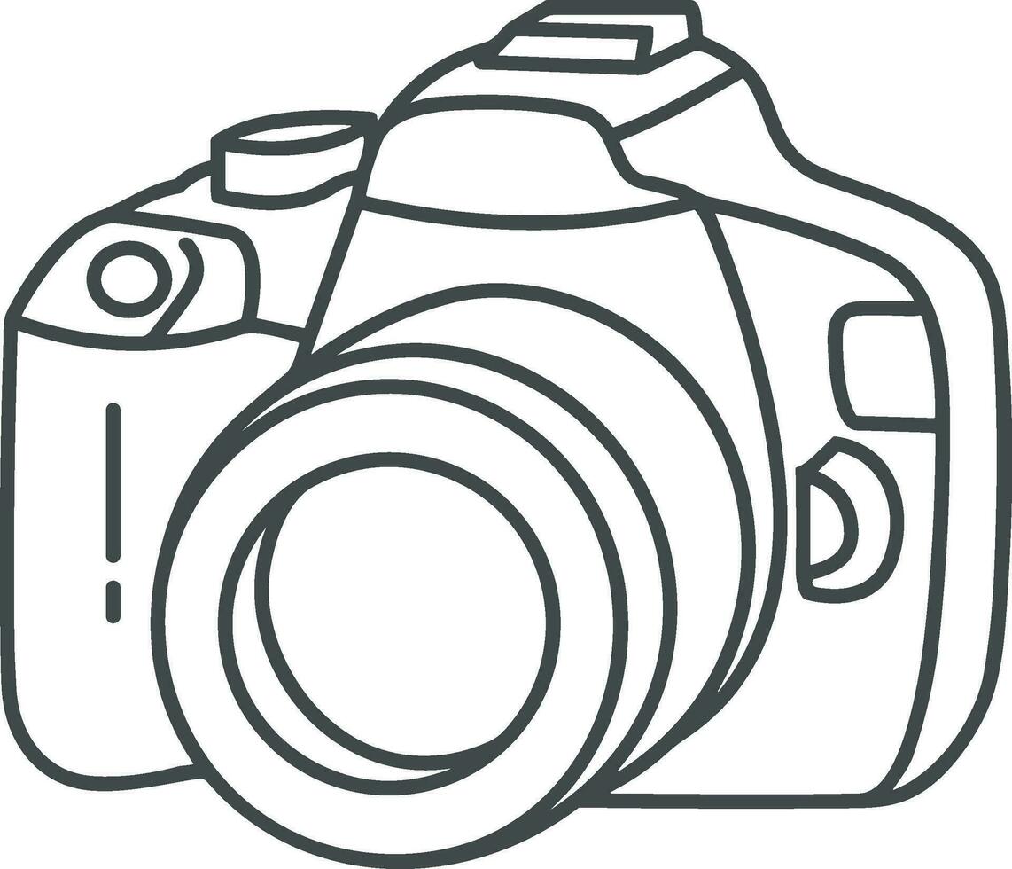 camera fotografie icoon symbool vector afbeelding. illustratie van multimedia fotografisch lens grafisch ontwerp beeld