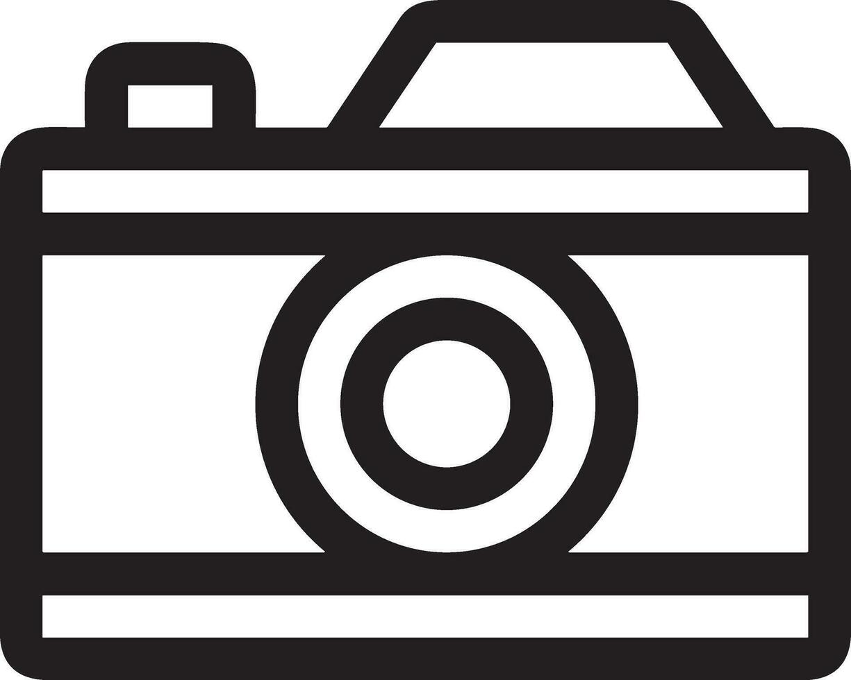 camera fotografie icoon symbool beeld vector. illustratie van multimedia fotografisch lens grapich ontwerp beeld vector