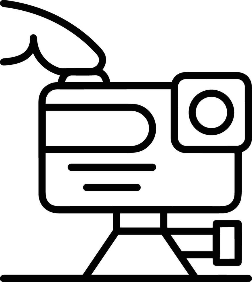 camera fotografie icoon symbool beeld vector. illustratie van multimedia fotografisch lens grapich ontwerp beeld vector