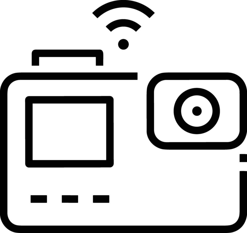 camera fotografie icoon symbool beeld vector. illustratie van multimedia fotografisch lens grapich ontwerp beeld vector